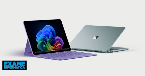 Microsoft renova linha de portáteis Surface Copilot+ com IA e design refinado