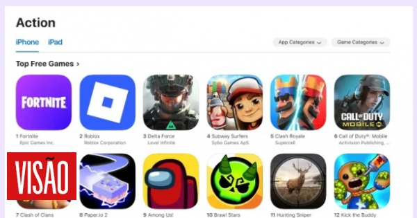 Fortnite disponível para iPhone nos EUA e já lidera downloads