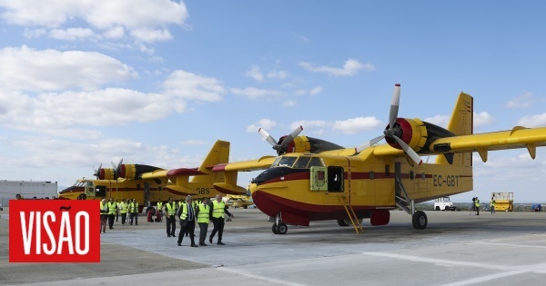 Aviões Canadair de que Portugal dispõe estão fora de serviço