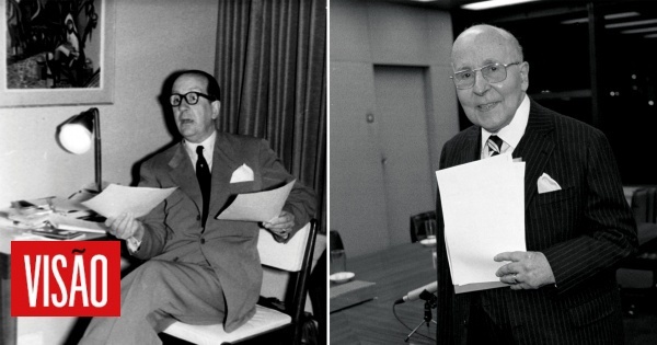 Os dois primeiros presidentes da Gulbenkian