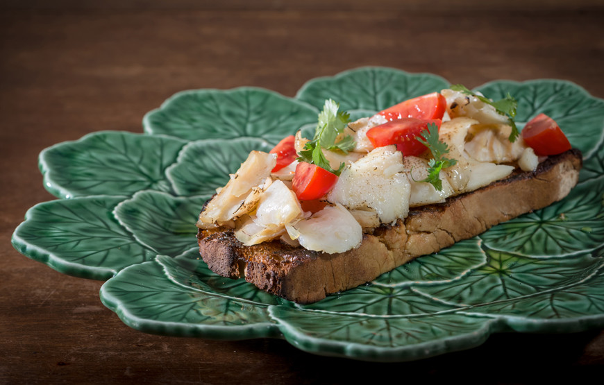 Caras Peixe Torricado de bacalhau