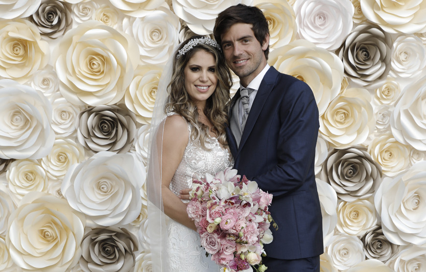 Gastão Elias e Isabela Miró casam-se numa cerimónia romântica e emotiva