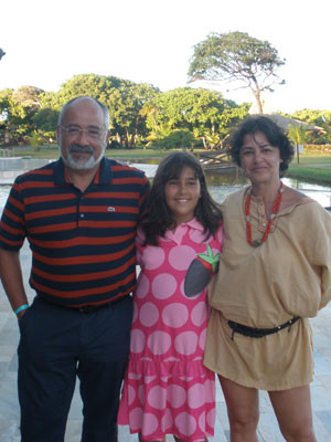 Francisco Moita Flores e Filomena Gonçalves festejam aniversário da filha no Brasil