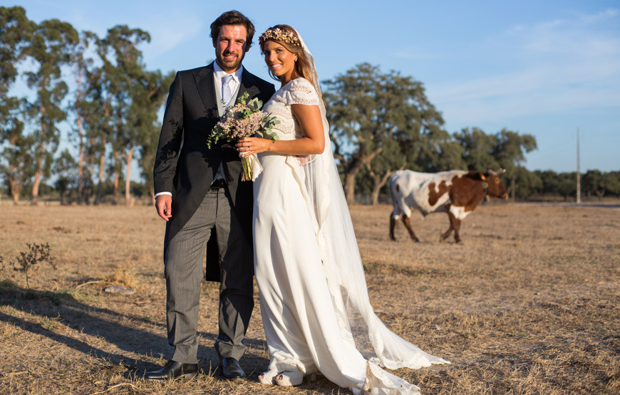 Todas as imagens do casamento campestre de Inês Folque e Gonçalo Ribeiro Telles