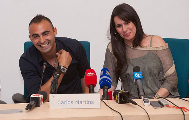 Carlos Martins com a mulher, Mónica.jpg