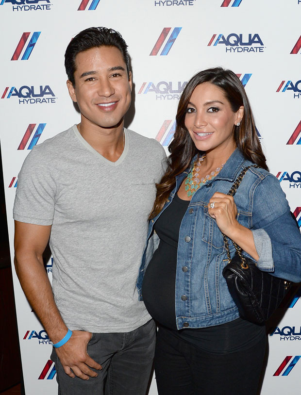 Caras Mario Lopez e Courtney Mazza foram pais pela segunda vez