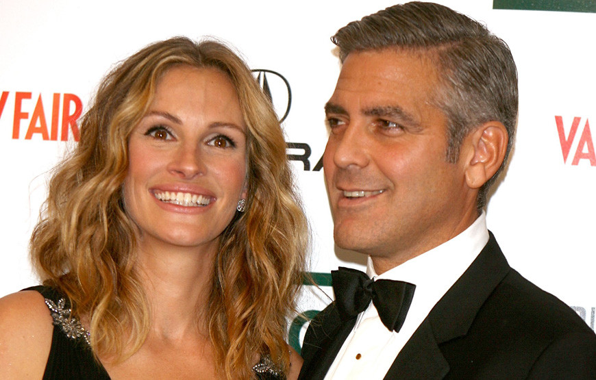 A razão para Julia Roberts e Clooney nunca terem tido um relacionamento