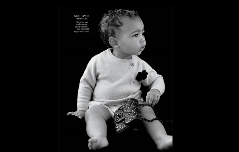 Caras Filha De Kim Kardashian E Kanye West Estreia Se Como Modelo 
