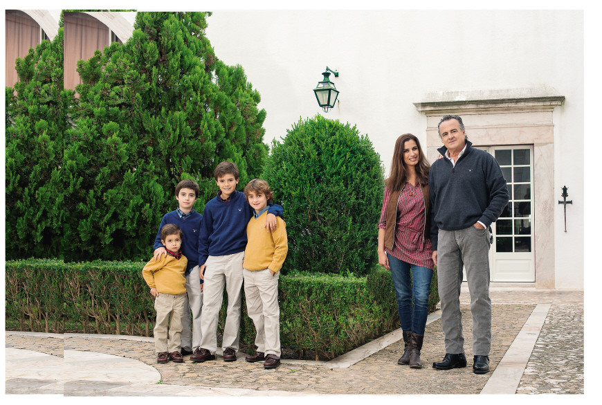 Maria e Salvador Sottomayor vivem dias felizes em família no Castelo da CARAS