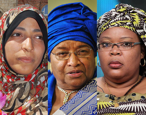 Tawakkul Karman, Ellen Johnson Sirleaf e Leymah Gbowee.jpg