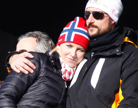 Mette-Marit e Haakon da Noruega