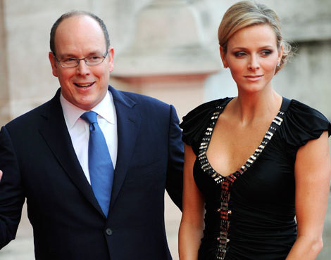 Alberto do Mónaco e Charlene Wittstock