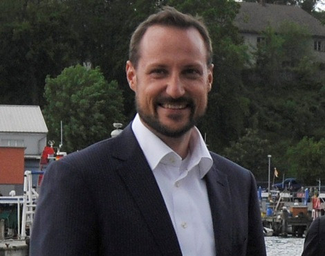 O príncipe Haakon da Noruega