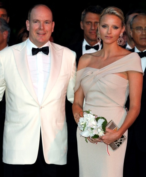 O príncipe Alberto do Mónaco e a noiva, Charlene Wittstock
