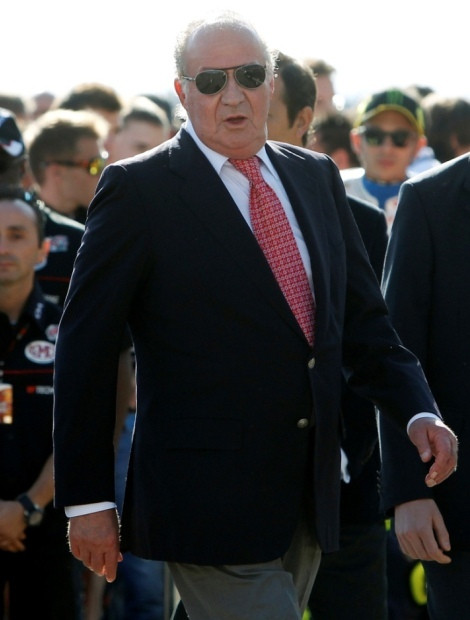 O rei Juan Carlos de Espanha