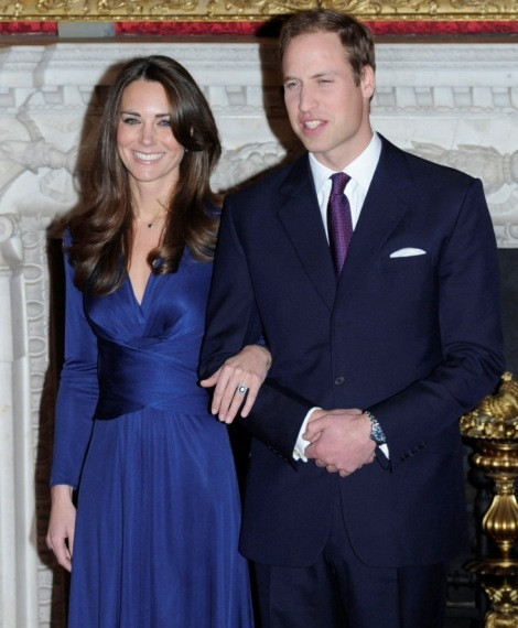 Kate Middleton e o príncipe William