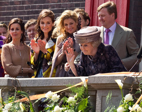 Família real da Holanda celebra Dia da Rainha