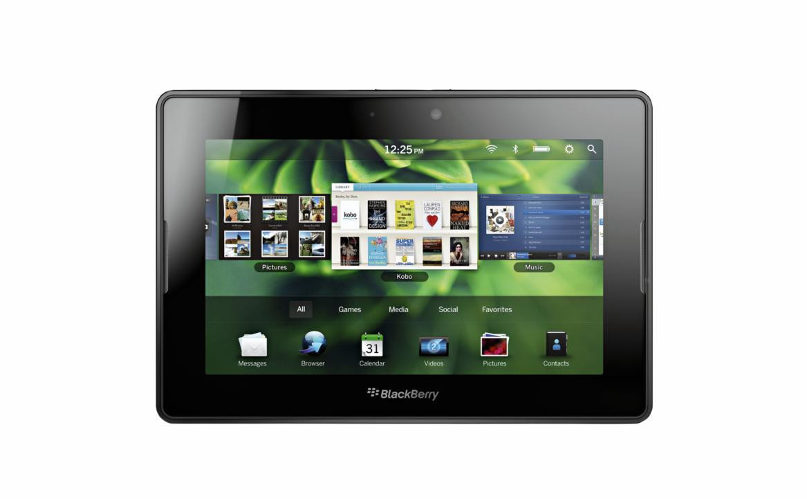 TABLET Playbook, da BlackBerry, ecrã de 7", sistema QNX, processador 1GHz, 3G / 4G, brevemente, blackberrypt.com
