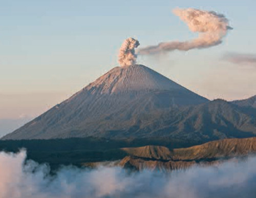 Vulcão Bromo, na Indonésia