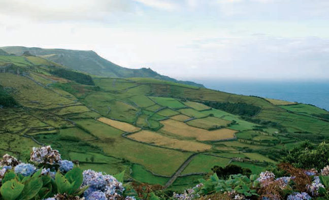 Panorâmica da Ilha de São Jorge, Açores