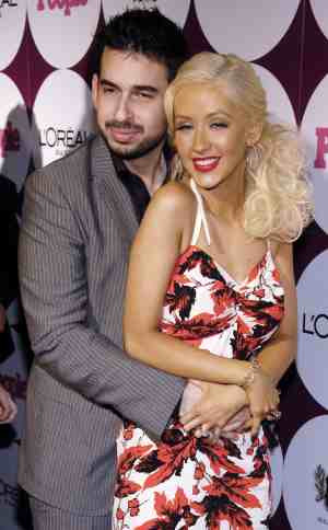 Christina Aguilera e Jordan Bratman pais de um menino