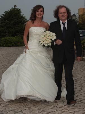 António Manuel Ribeiro casa a filha mais velha, Bárbara Côrte-Real