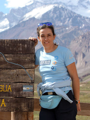 Elisabete Jacinto fora do Rali Dakar Argentina