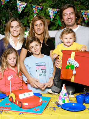 O primeiro aniversário de Dinis, filho mais novo de Bibá Pitta e Fernando Gouveia