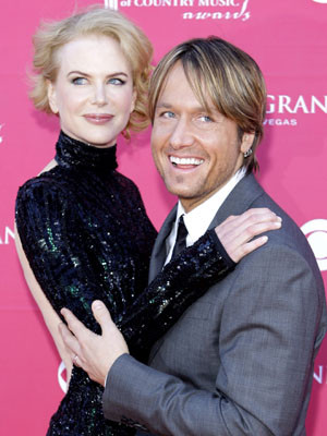 Nicole Kidman e Keith Urban: Um casal muito apaixonado