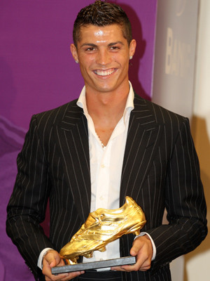 Cristiano Ronaldo recebe Bota de Ouro