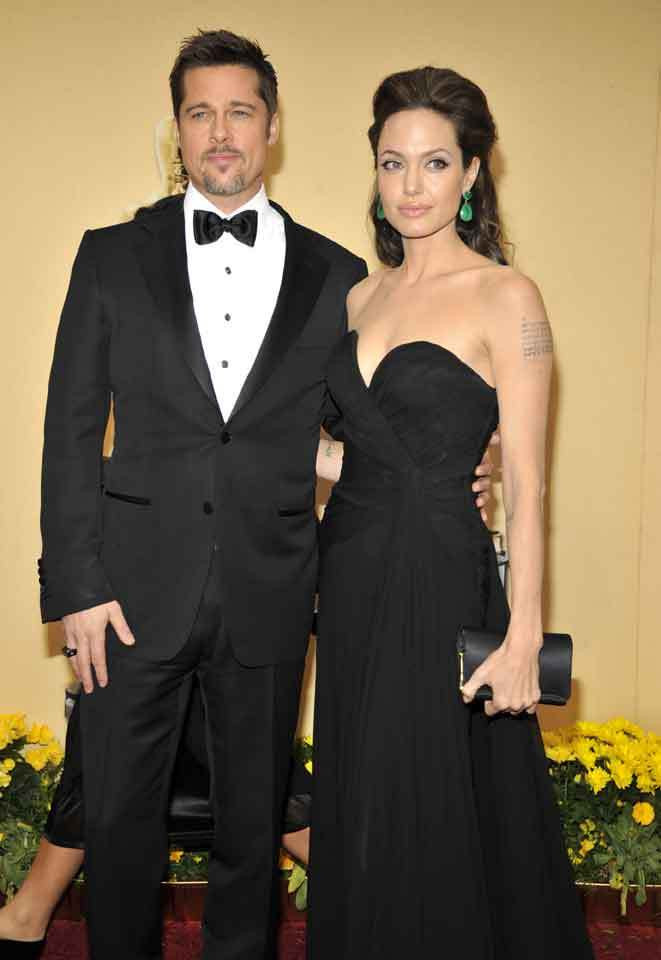 Brad Pitt e Angelina Jolie 