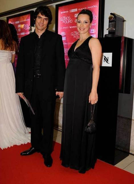 Gonçalo Waddington e Carla Maciel na XIV Gala dos Globos de Ouro