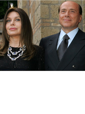 Mulher de Sílvio Berlusconi recusa o estatuto de primeira-dama