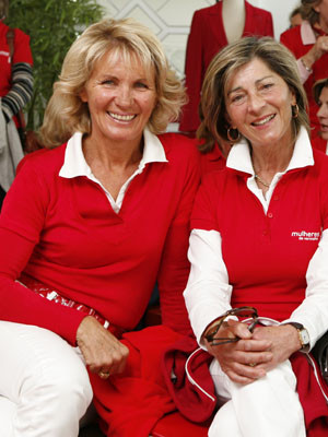 Vermelho veste mulheres defensoras da vida saudável