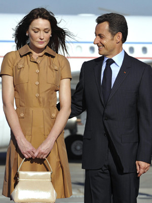 Sarkozy e Carla Bruni celebram Dia da Música