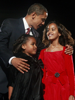 Barack Obama agradece o apoio da família