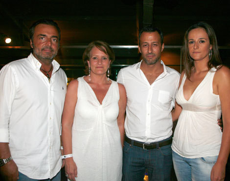 Batata e Raquel Cerqueira Gomes com Luís Onofre e Sandra Cachide