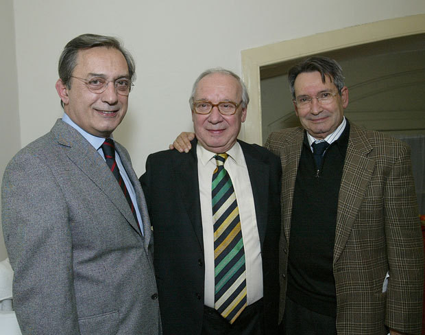 Carlos Cruz, Raul Solnado e José Fialho Gouveia