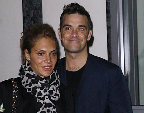 Ayda Field e Robbie Williams 