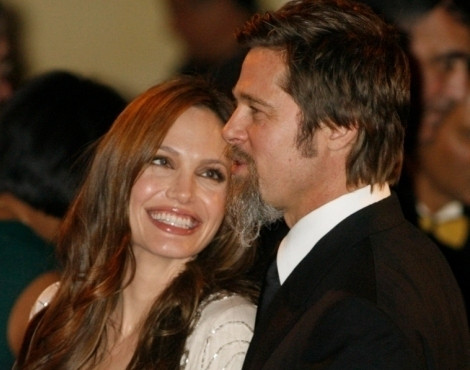 Angelina Jolie e Brad Pitt