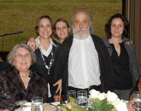 José Rodrigues com a família