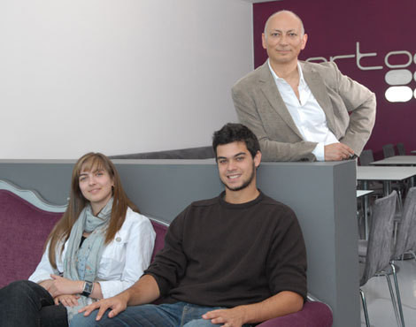João Grande, vocalista dos Táxi, com os filhos: 