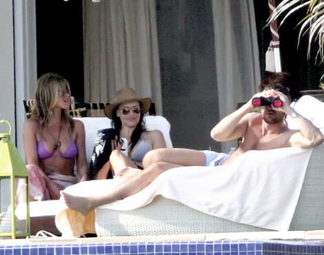 Jennifer Aniston e Gerard Butler no México