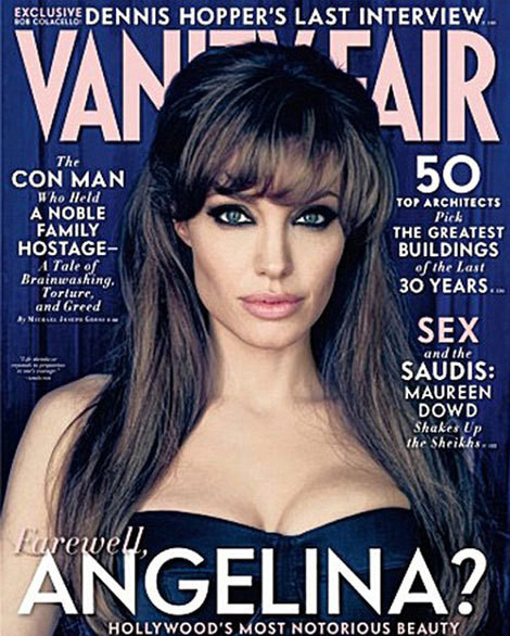 A capa da revista Vanity Fair