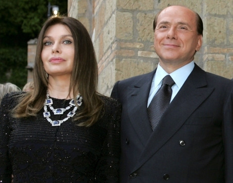 Verónica Lario e Silvio Berlusconi