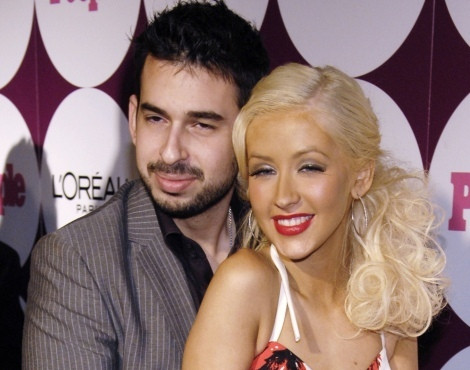 Christina Aguilera e Jordan Bratman