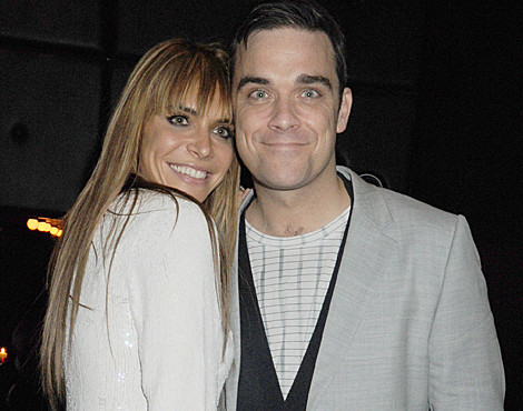 Ayda Field e Robbie Williams