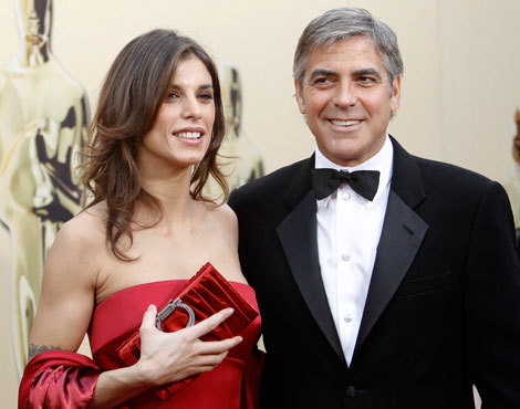 Elisabetta Canalis e George Clooney