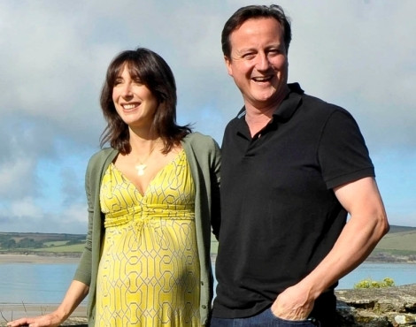 Samantha e David Cameron