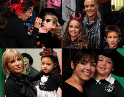 Famosos festejam Halloween com os filhos